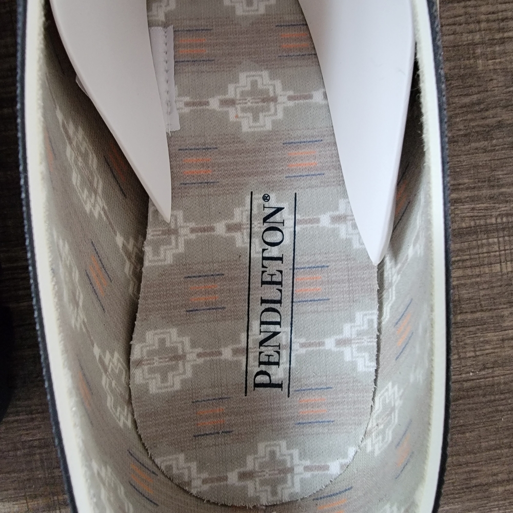 Pendleton NIB Serape Stripe Garden Rain Clogs Women's Size 10 - Picture 5 of 7
